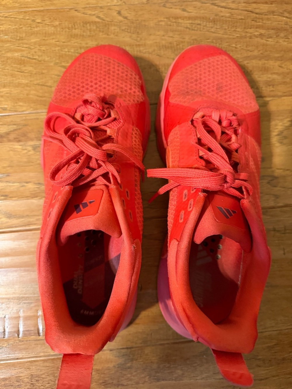 adidas Red Athletic Shoes